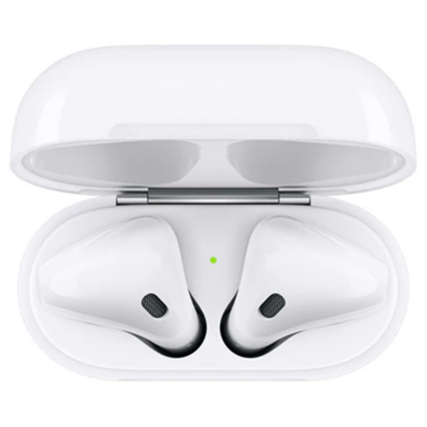 APPLE AIRPODS WIRELESS HEADPHONES WITH CHARGING CASE - 2ND GENERATION (MV7N2AM/A) (SLIGHTLY USED)