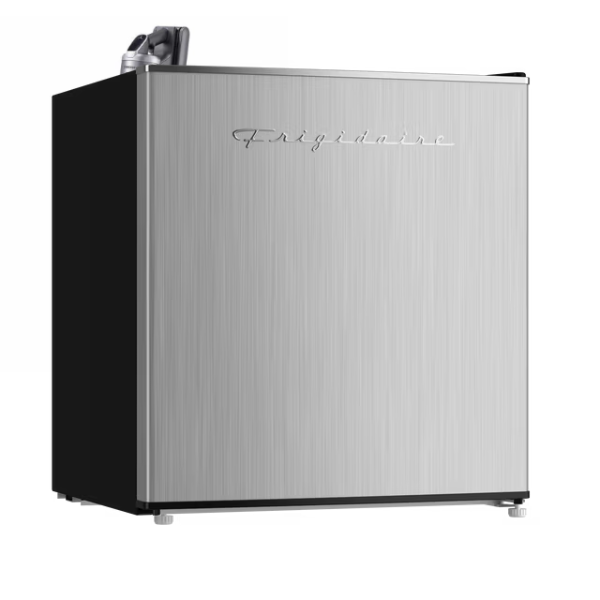 Frigidaire 1.6-cu ft Retro Compact Fridge - Platinum