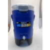 Image 2 : IGLOO 5 GALLON WHEELED PORTABLE SPORTS COOLER WATER BEVERAGE DISPENSER -SU, BIT DAMAGE