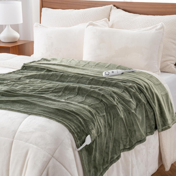 BERKSHIRE ELECTRIC HEATED THROW (NEW)
