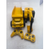 Image 4 : CAT MASSIVE MOVER RC STEEL DUMP TRUCK & EXCAVATOR -UNTESTED