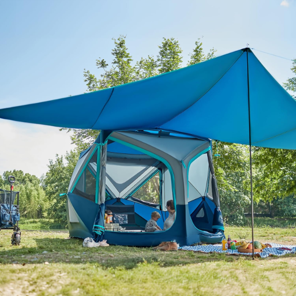 TIMBER RIDGE POP UP SHELTER 82 6 X 80 7 X 61 -U