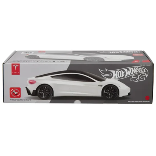 HOT WHEELS TESLA ROADSTER R/C - WHITE