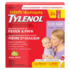 Image 1 : Tylenol Infant Fever, Teething and Pain Reliever for Baby. E: 2027