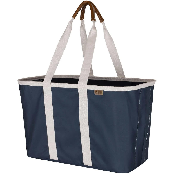 COLLAPSIBLE FABRIC LAUNDRY BASKETS-FOLDABLE POP-UP STORAGE (SLIGHTLY USED)