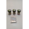 Image 2 : 3 FISH FRY FLUORESCENT ORANGE & HOOK LOT 3 GULPS 1 FISHING HOOK -SU