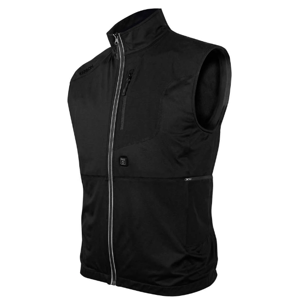 KARBON HEATED VEST BLACK W/ LITHIUM POLYMER BATTERY