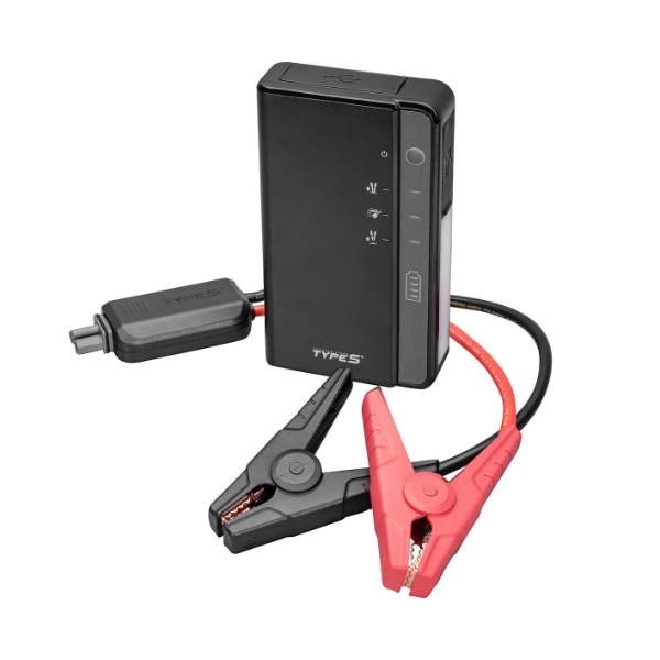 TYPE S DYNAMIC BATTERY JUMP STARTER & POWER BANK WITH EMERGENCY FLOODLIGHT (SLIGHTLY USED)