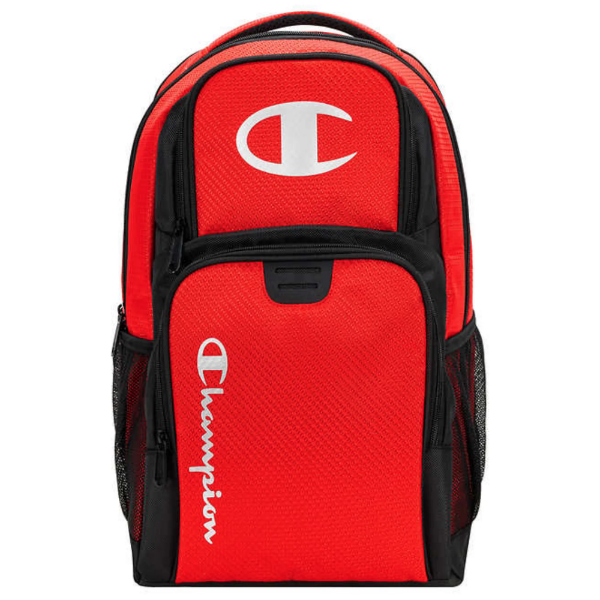 CHAMPION GENERATION LAPTOP BACKPACK- RED (SLIGHTLY USED)