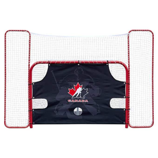 HOCKEY CANADA PROFORM HOCKEY NET WITH BACKSTOP -N