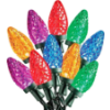 Image 1 : SYLVANIA C9 MULTI LED CHRISTMAS LIGHTS (USED, NO BOX)