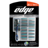 Image 1 : EDGE RAZOR + 21 CARTRIDGES, -N, OPENED