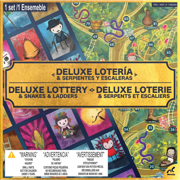 DELUXE LOTTERY & SNAKES & LADDERS 2 PACKS -SU