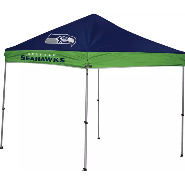 SEATTLE SEAHAWKS 9'X9' STRAIGHT LEG CANOPY - SU