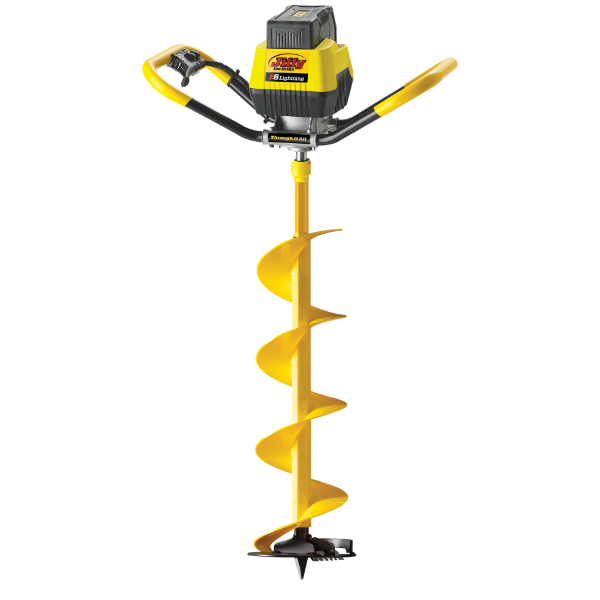 JIFFY LIGHTNING ELECTRIC ICE AUGER (SLIGHTLY USED)