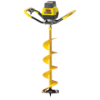 Image 1 : JIFFY LIGHTNING ELECTRIC ICE AUGER (SLIGHTLY USED)