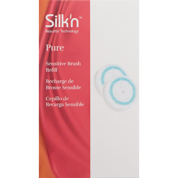 SILK’N PURE FACIAL CLEANSING BRUSH FOR BALANCED, GLOWING SKIN (USED, NO BOX)
