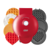 Image 1 : DASH MULTIMAKER MINI SYSTEM - WAFFLE MAKER WITH 4 REMOVABLE PLATES: WAFFLE IRON & GRIDDLE 