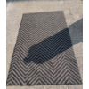 Image 1 : INDOOR/OUTDOOR ACCENT RUG BLACK/BEIGE 71X46 -SU