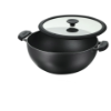 Image 1 : TRAMONTINA CAST IRON DEEP KADAI -U