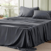 Image 1 : BEDSURE KING SIZE SHEETS SET - 4 PIECES SOFT KING SHEETS
