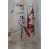 Image 2 : DOKOTOO RIB TANK WHITE & RED 2XL (NEW)