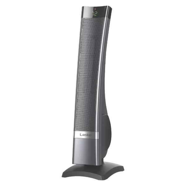 LASKO CERAMIC EXTENDED HEAT ZONE TOWER HEATER (USED, NO BOX)