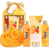 Image 1 : BODY & EARTH 4 PACK ORANGE SCENTED GIFT BOXES (NEW)