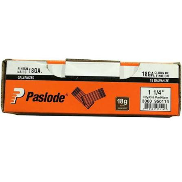  PASLODE 18 GAUGE BRAD NAIL 1-1/4 -U