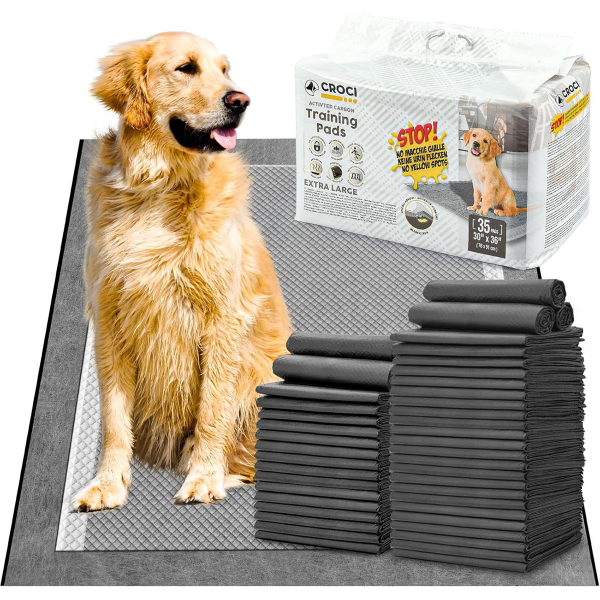 CROCI XXL 30"X36" CHARCOAL PADS FOR DOGS