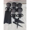 Image 2 : SOLAR LED PATHWAY LIGHTS, 5 PACK (NEW)