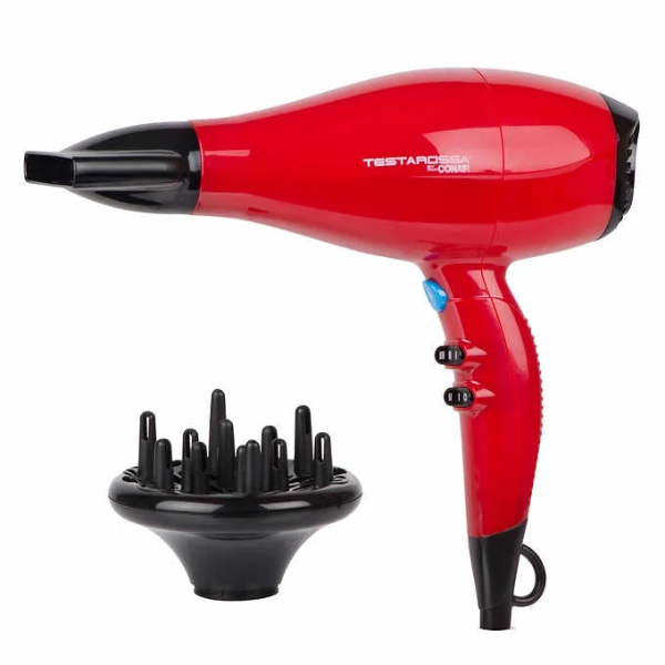 CONAIR TESTAROSSA 1875 W AC RED HAIR DRYER (USED)