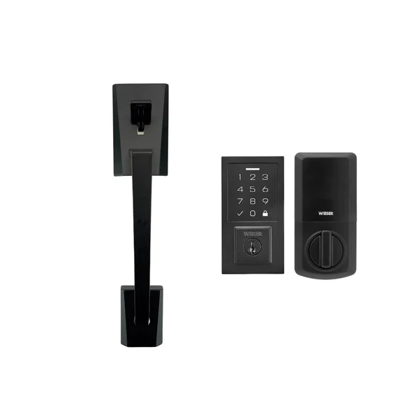 WEISER - ELECTRONIC LOCK AND HANDLE -SU