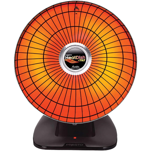PRESTO HEATDISH PLUS TILT PARABOLIC HEATER -SU