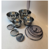 Image 2 : MIU STAINLESS STEEL MIXING BOWLS WITH GRATERS, SET OF 4 -U