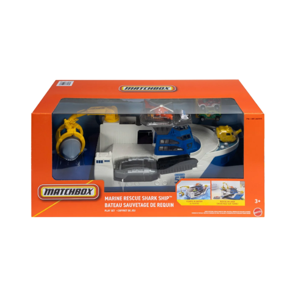 MATCHBOX MARINE RESCUE SHARK SHIP