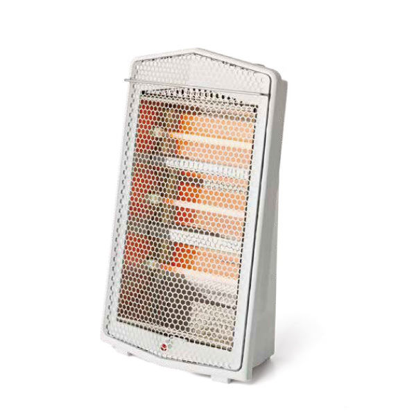 PELONIS 1500W ELECTRIC QUARTZ RADIANT HEATER WITH 3-HEAT SETTINGS (SLIGHTLY USED)