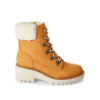 Image 1 : TIME AND TRU WOMEN'S MEGHAN BOOTS. FAUX LEATHER AND SHERPA UPPER. RUBBER OUTSOLE (SIZE-9)