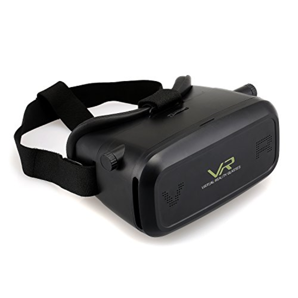 IHREESY VIRTUAL REALITY GLASSES 3D VR GOGGLES HEADSET FOR MOVIES, GAMES (NEW)