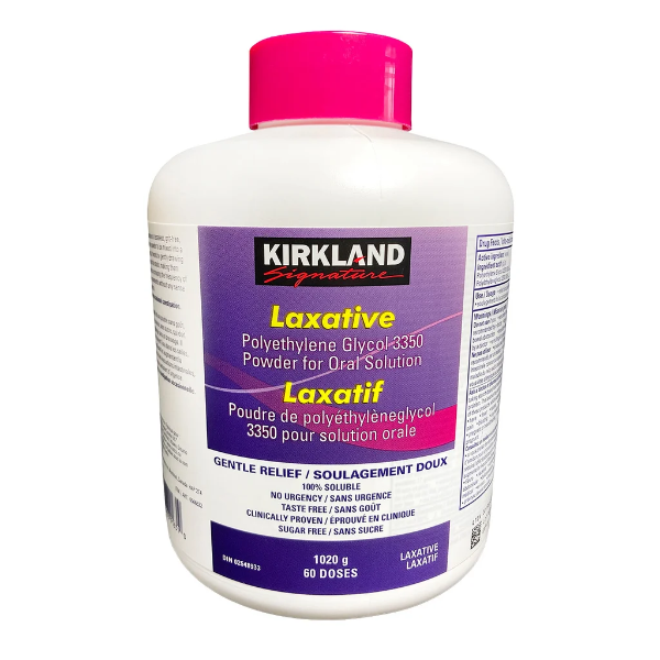 KIRKLAND SIGNATURE LAXATIVE 60 DOSES -N, E: 9/2028