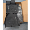 Image 2 : F-150 SUPER CAB BLACK 3PC ALL-WEATHER FLOOR LINER TRAY FOR CARPET FLOORING -N
