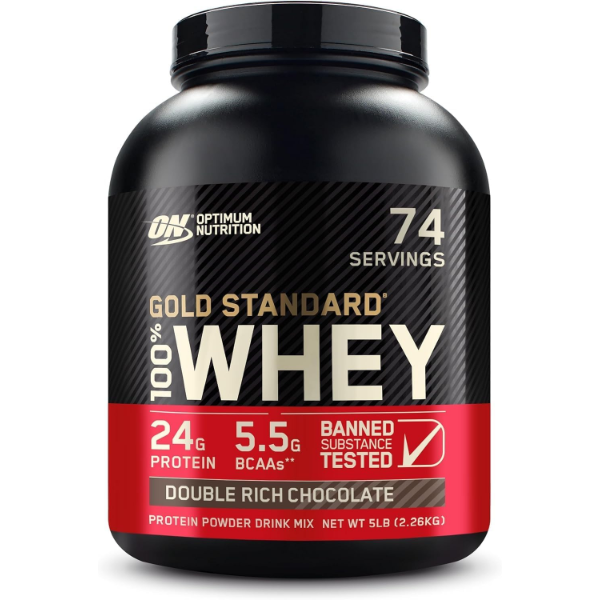 OPTIMUM NUTRITION GOLD STANDARD 100% WHEY DOUBLE RICH CHOCOLATE 