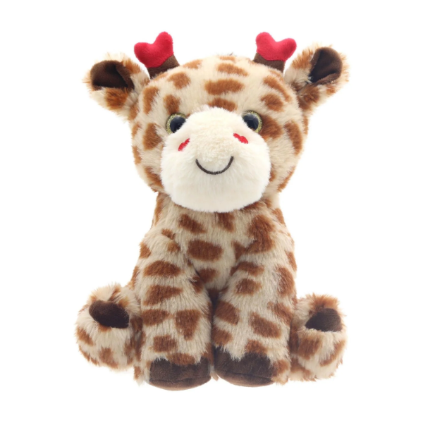 WAY TO CELEBRATE VALENTINE SITTING GIRAFFE 3 PCS (USED)