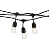 Image 1 : HOLIDAY LIGHTING OUTLET WEATHERPROOF COMMERCIAL GRADE LED PATIO LIGHT STRINGS (SLIGHTLY USED)