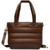 Image 1 : LOLË PUFFER TOTE BAG – QUILTED LIGHTWEIGHT SHOULDER & CROSSBODY BAG WITH LAPTOP POCKET -SU