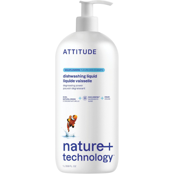 ATTITUDE DISHWASHING LIQUID