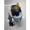 Image 2 : MATCHBOX MISSION MARINE RESCUE SHARK SHIP TOY KIDS FUN BOAT SEA -UMP