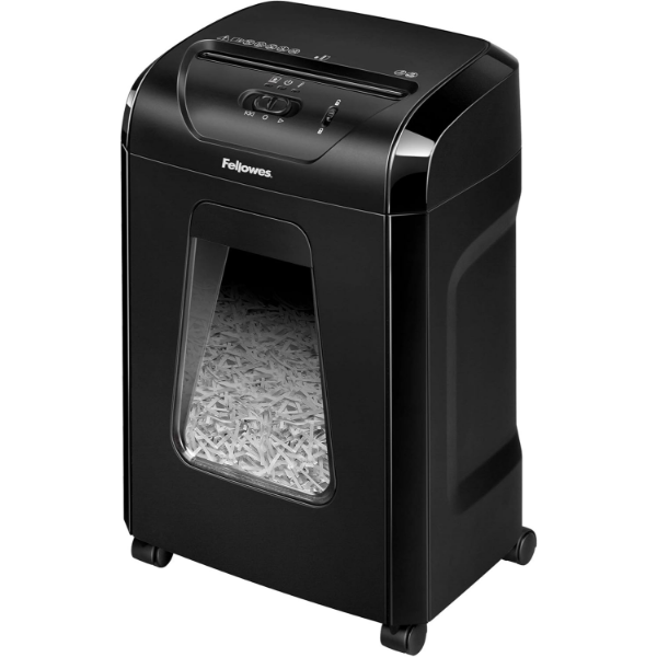 FELLOWES POWERSHRED 12 SHEET CROSS-CUT PAPER HOME OFFICE PAPER SHREDDER (SLIGHTLY USED)
