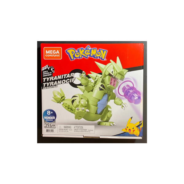 MEGA WONDER BUILDERS POKEMON BUILDING SET GMD32 [ TYRANITAR ]