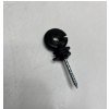 Image 2 : FENCE INSULATOR, BLACK SCREW ELECTRIC FENCE INSULATOR ELECTRIC FENCE ACCESSORIES -N